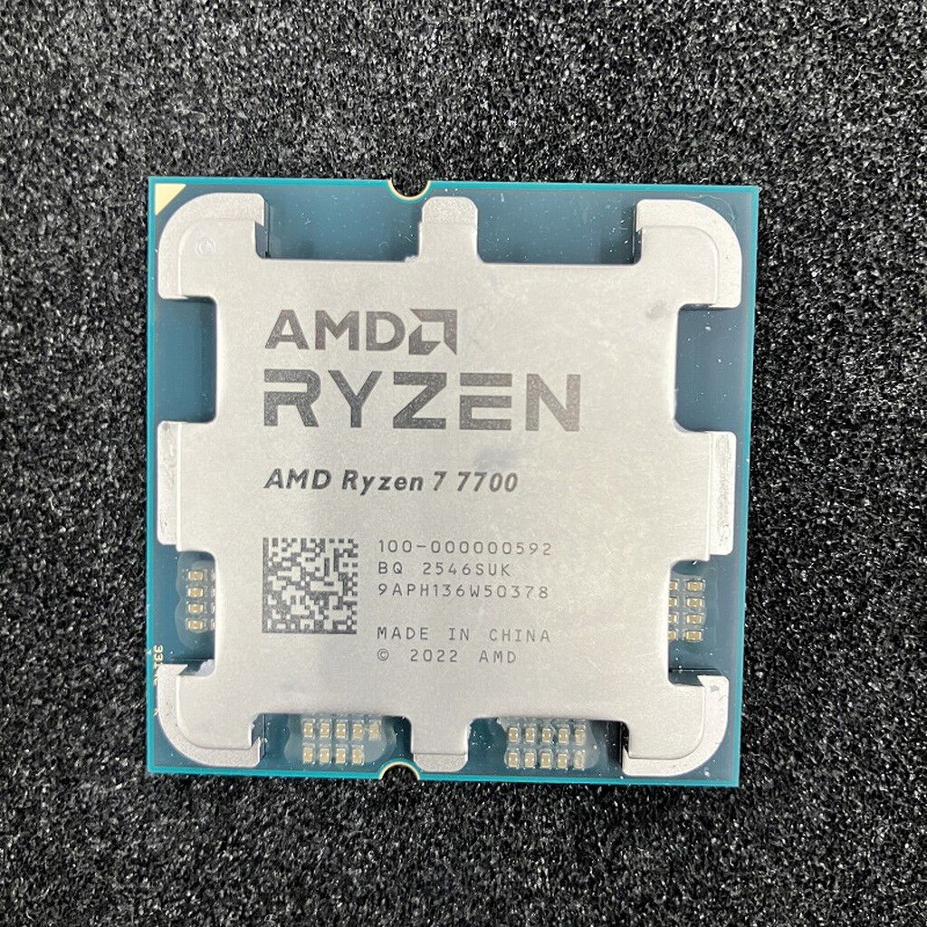 【動作確認済】AMD Ryzen 7 7700 (AM5) 中古 AMD Ryzen 7 7700 (AM5/3.8GHz/40M/C8/T16/65W) 1460024624