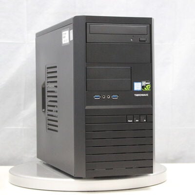 中古  THIRDWAVE Magnate EM041(Intel Core i7 9700/16GB/SSD480GB/DVDマルチ/NVIDIA GeForce GTX 1650 4GB/W11H64 MAR) 179015 