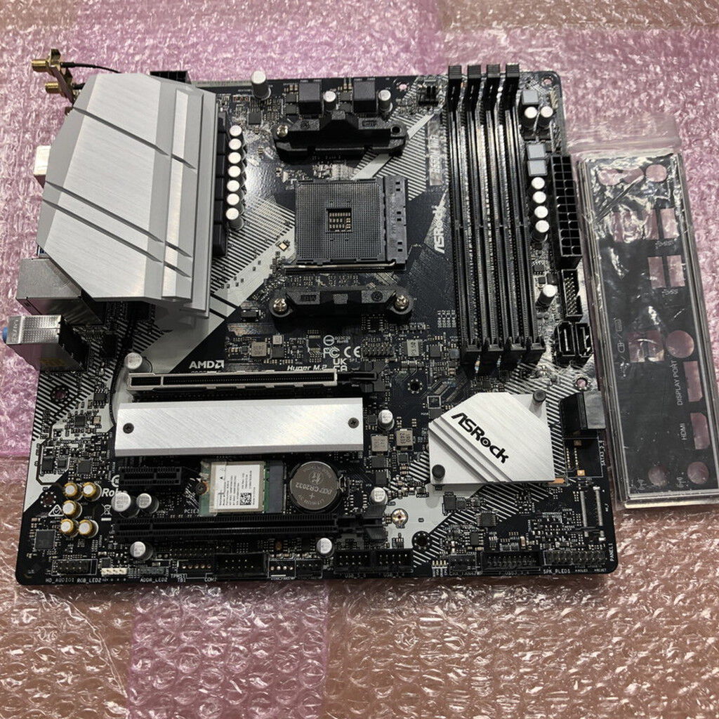 中古 ASRock B550M WiFi (B550 AM4 mATX DDR4) 5160000860 （353557