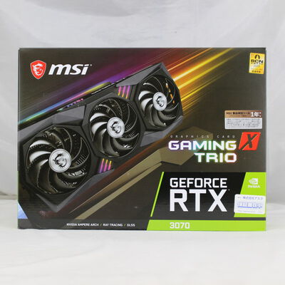 【通販センター】中古  MSI GeForce RTX 3070 GAMING X TRIO（RTX3070 8GB） 3480033966 