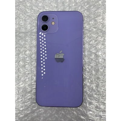 【座間相武台】中古  Apple iPhone12 6.1インチ 64GB (パープル) 国内版SIMロックフリー MJNH3J/A 147132 