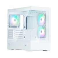 ZALMAN  P30 White V2 (MicroATX ガラス ホワイト) 