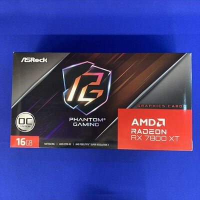 【横浜駅前店】中古  ASRock RX7800XT PG 16GO RX7800XT Phantom GamingOC (RX7800XT 16GB) 162733 