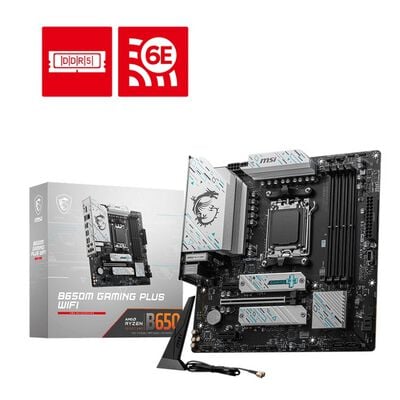 MSI  【箱破損品】 B650M GAMING PLUS WIFI (B650 AM5 MicroATX) 