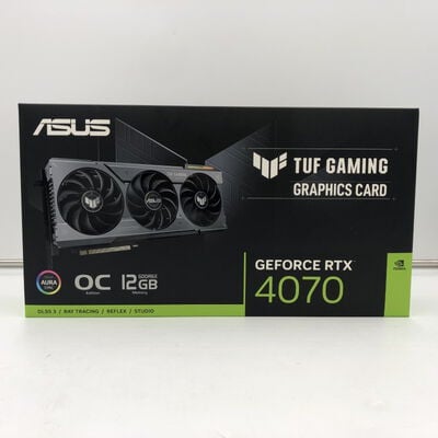 【福井日之出店】中古  ASUS TUF-RTX4070-O12G-GAMING (RTX4070 12GB) 157130 