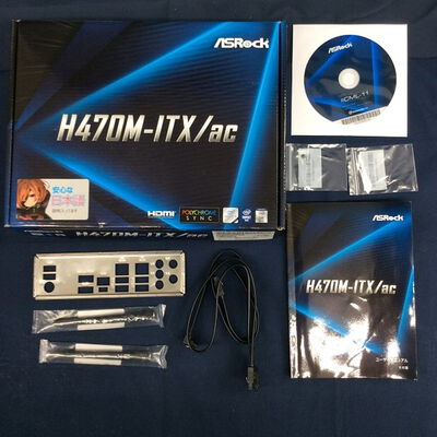 【川崎店】中古  ASRock H470M-ITX/ac (H470 1200 mITX DDR4) 142781 