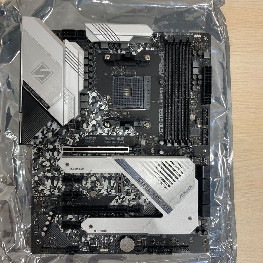 ASRock X570 STEEL LEGEND マザーボード 中古品 ASRock 〔中古〕X570 Steel Legend（中古1ヶ月保証） | パソコン