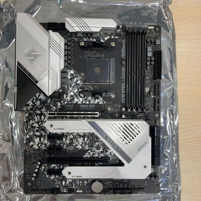 【静岡東瀬名店】中古  ASRock X570 Steel Legend (X570 AM4 ATX DDR4) 140058 