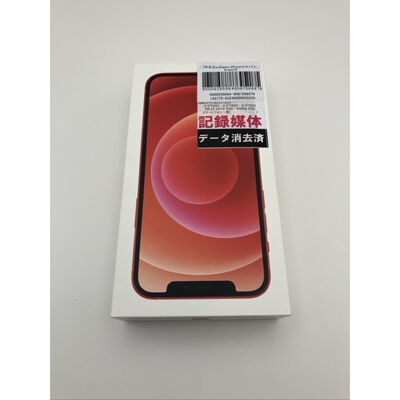 【仙台店】中古  【au】Apple iPhone12 6.1インチ 128GB (PRODUCT)RED MGHW3J/A 143775 