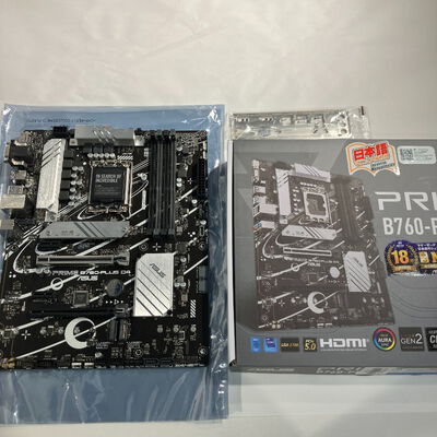 【鹿児島店】中古  ASUS PRIME B760-PLUS D4 (B760 1700 ATX DDR4) 4700000610 