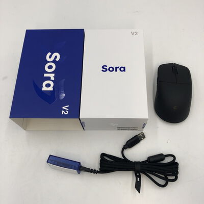 【福井日之出店】中古  Ninjutso nj-sora-v2-black (無線 ｹﾞｰﾐﾝｸﾞﾏｳｽ) 5200001082 