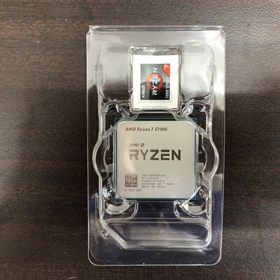 【福山ココローズ店】中古  AMD Ryzen 7 5700G (AM4/3.8GHz/20M/C8/T16/65W) 146739 