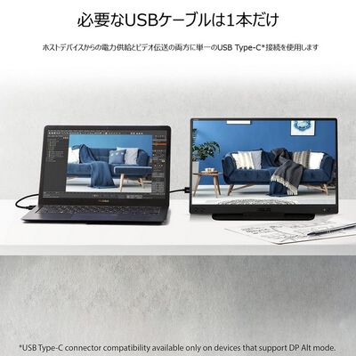 ASUS  ZenScreen MB166C (15.6インチワイド ポータブル液晶モニター) 