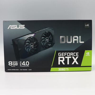 【札幌店】中古  ASUS DUAL-RTX3060TI-8G-V2 (RTX3060Ti) 3210014320 