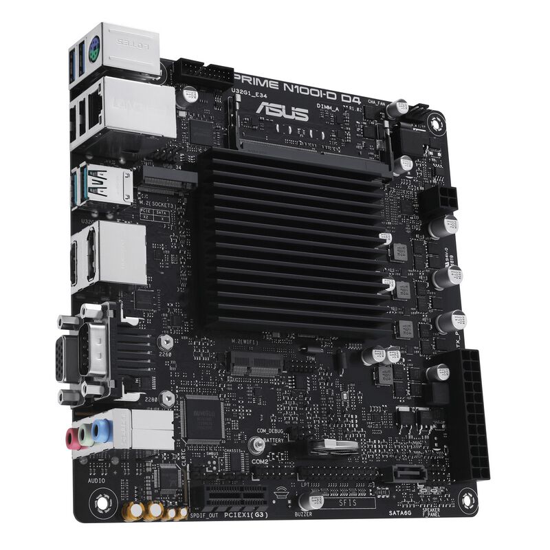 ASUS PRIME N100I-D D4-CSM (Intel N100 Mini-ITX) ｜ パソコン