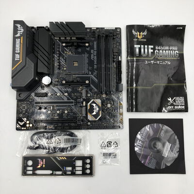 【福井日之出店】中古  ASUS TUF B450M-PRO GAMING (B450 AM4 mATX DDR4) 5200000852 