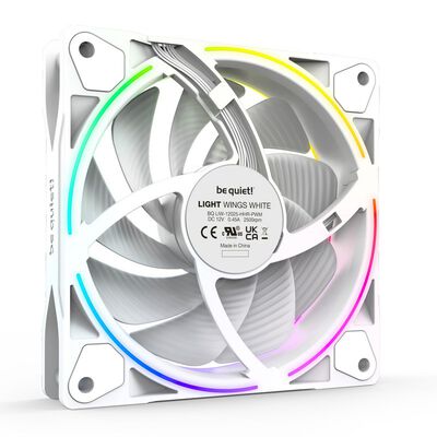be quiet!  LIGHT WINGS 120mm PWM HS 3-Pack White BL101 (120mm ホワイト 3個パック) 