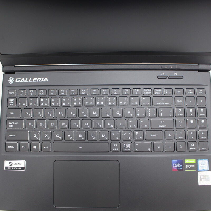 中古 THIRDWAVE GALLERIA GCR1650GF(Intel Core i5 9300H/16GB