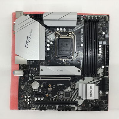 【福山ココローズ店】中古  ASRock B460M Pro4 (B460 1200 mATX DDR4) 142792 