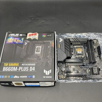 【熊本浜線店】中古  ASUS TUF GAMING B660M-PLUS D4 (B660 mATX DDR4) 150345 