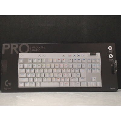 【前橋ｲﾝﾀｰｱｶﾏﾙ店】中古  ロジクール PRO X TKL RAPID G-PKB-TKL-RTWH 3480041165 