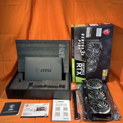 【なんば店】中古  MSI GeForce RTX 3080 VENTUS 3X PLUS 10G OC LHR（RTX3080 10GB） 3480036393 
