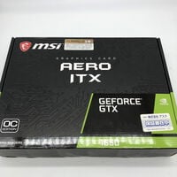 中古  MSI GeForce GTX 1650 AERO ITX 4G OC(GTX1650 4G GDR5) 139574 