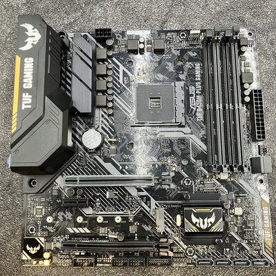 【熊本浜線店】中古  【付属品欠品】 ASUS TUF B450M-PLUS GAMING (B450 AM4 mATX DDR4) 3480040758 