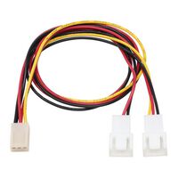 AINEX  CA-086A (ファン用二股電源ケーブル 29cm) 