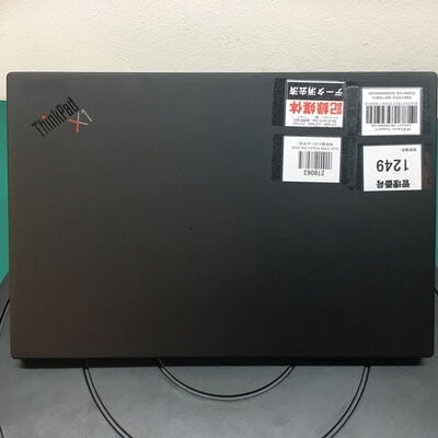 【佐賀南部バイパス店】中古  Lenovo Thinkpad X1 Carbon(i7-10610U/16GB/SSD512GB/W11P) 5250001536 