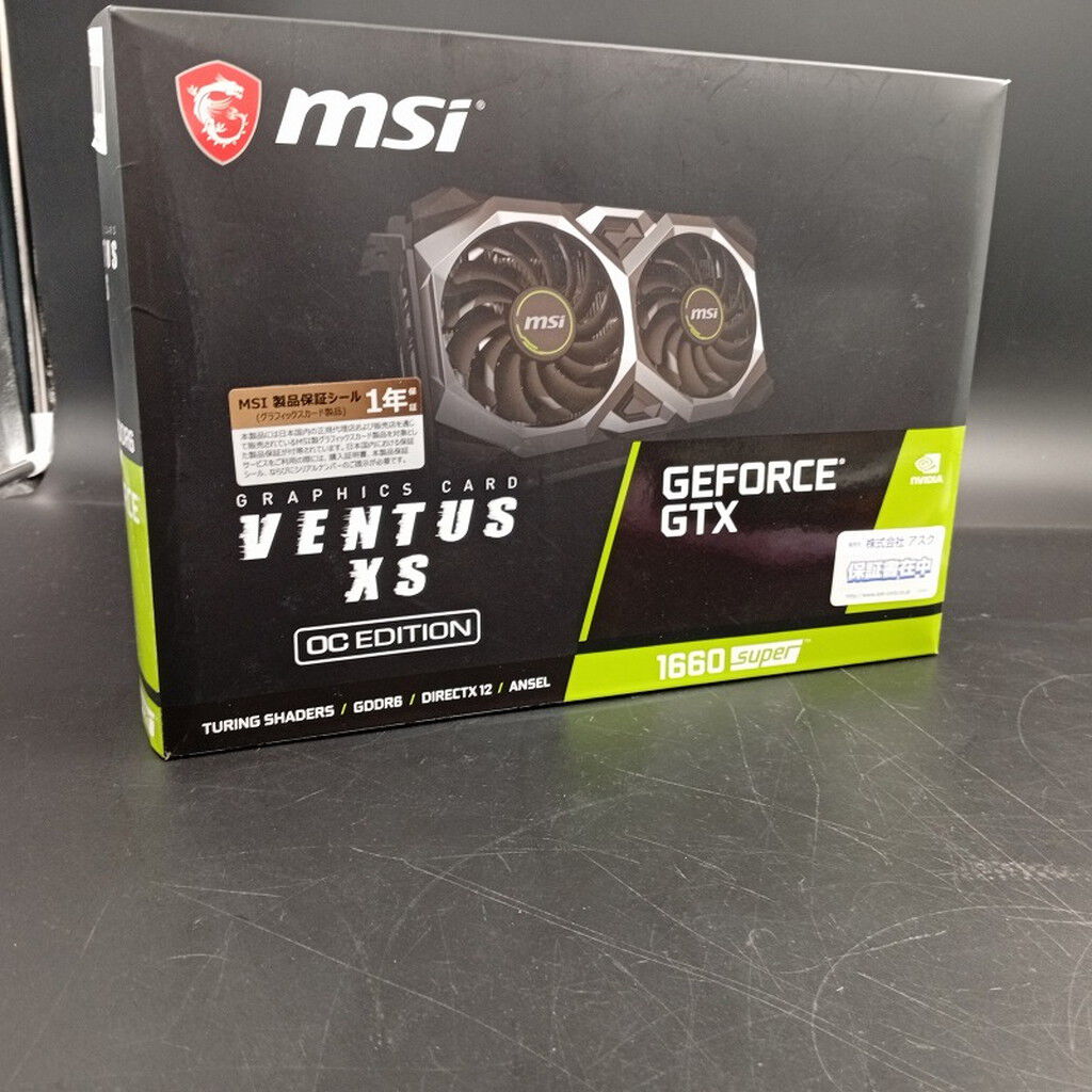 MSI GeForce GTX 1660 SUPER　箱説明書無し GeForce GTX 1660 SUPER AERO ITX OC