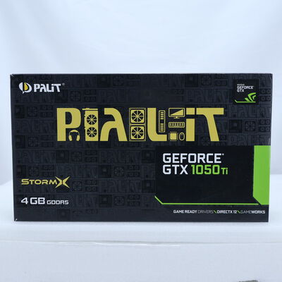【通販センター】中古  Palit NE5105T018G1-1070F(GTX1050Ti 4G GDR5 STORMX) 133576 