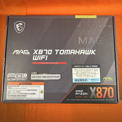 【なんば店】中古  MSI MAG X870 TOMAHAWK WIFI (X870 ATX AM5 DDR5) 172209 
