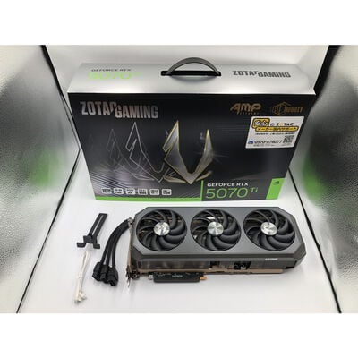 【水戸赤塚店】中古  ZOTAC ZT-B50710B-10P(RTX5070Ti AMP Extreme Infini 16GB) 176554 