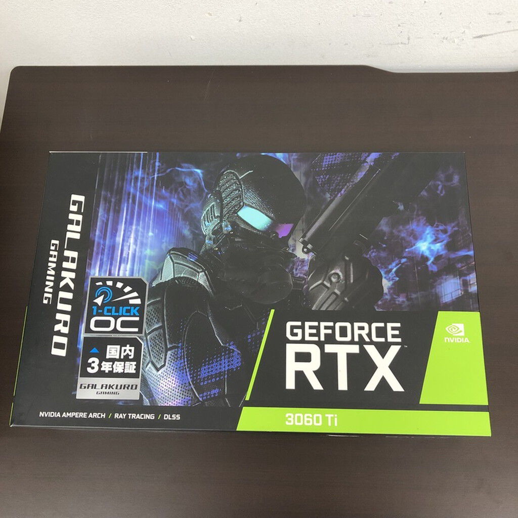 中古 玄人志向 GG-RTX3060Ti-E8GB/DF (RTX3060Ti 8GB) 144194