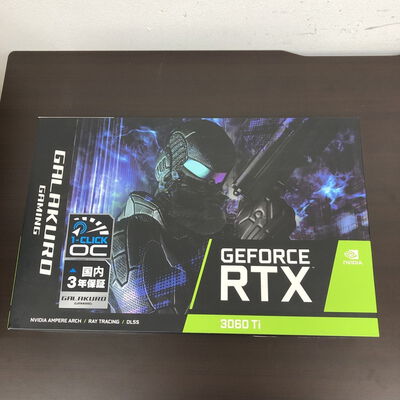 【長野稲里店】中古  玄人志向 GG-RTX3060Ti-E8GB/DF (RTX3060Ti 8GB) 144194 