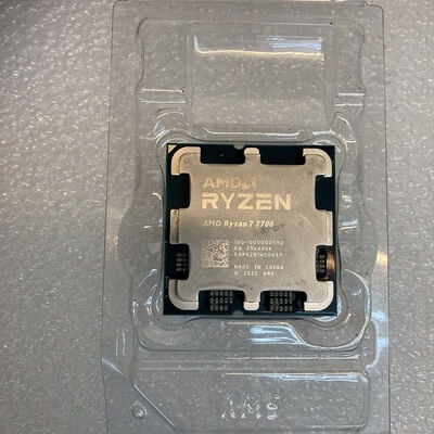 【京都店】中古  AMD Ryzen 7 7700 (AM5/3.8GHz/40M/C8/T16/65W) 1460024624 