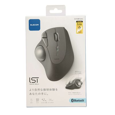 エレコム  M-IT10BRBK (Bluetooth5.0トラックボール IST 5ボタン 人工ルビーモデル ブラック) 