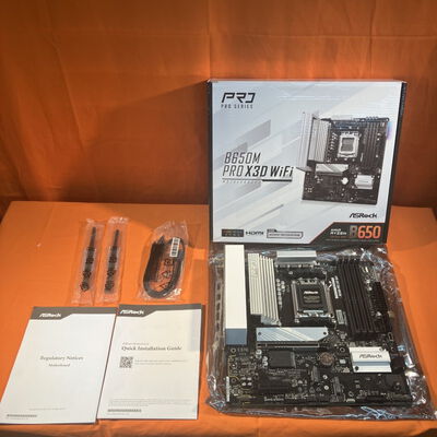 【なんば店】中古  ASRock B650M Pro X3D WiFi (B650 AM5 mATX DDR5) 3280021874 