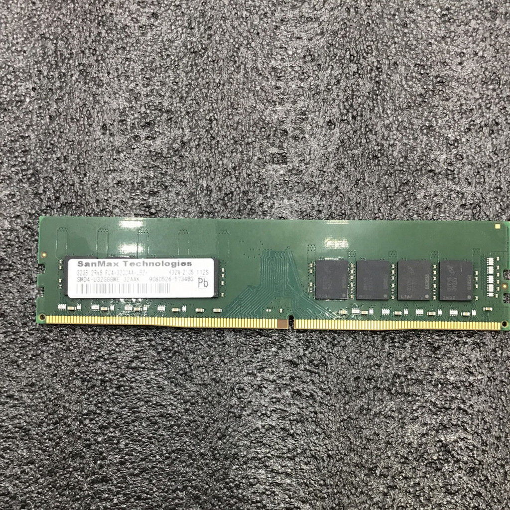 サンマッスク smd4 u16g88mf 32aar 1枚 中古 SanMax SMD4-U32G88ME-32AA (DDR4 PC4-25600 32GB) 198893