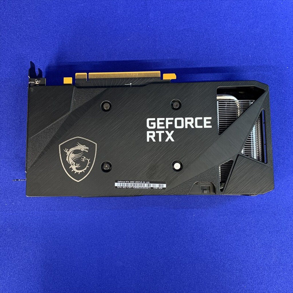 中古 MSI Geforce RTX 3060 VENTUS 2x 12G (RTX 3060 12GB) 3400008760