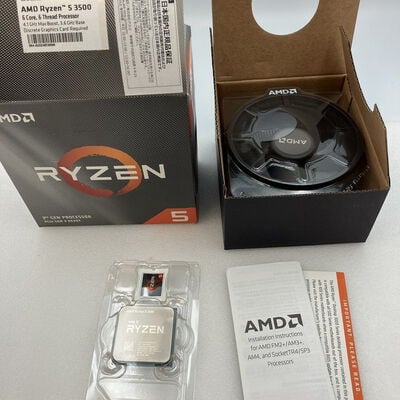 【新潟店】中古  AMD Ryzen 5 3500 (AM4/3.6/19M/C6/T6/65W) 142095 