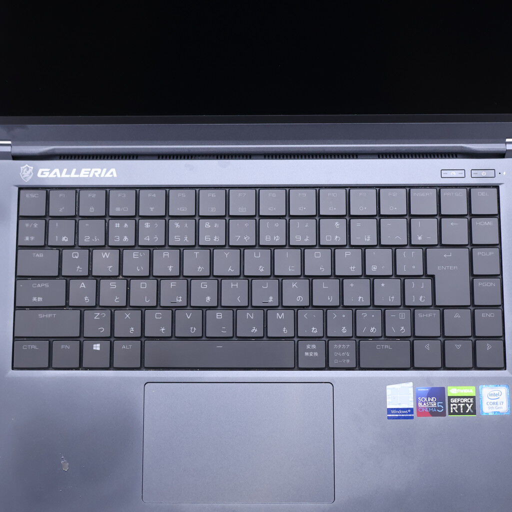中古 THIRDWAVE GALLERIA GCR2070RGF-QC 203134 （392284