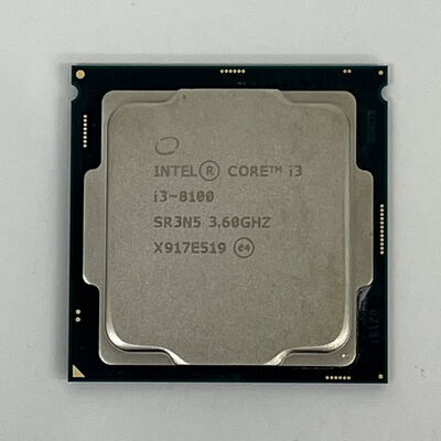 【津ラッツ店】中古  INTEL Core i3 8100 (1151/3.60GHz/6M/C4/T4) 136202 