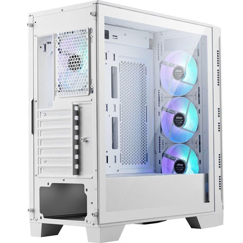 MSI MAG FORGE 320R AIRFLOW WHITE (ATX ガラス ホワイト) ｜ パソコン
