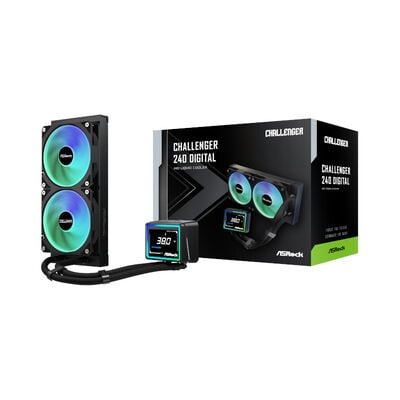 ASRock  Challenger 240 Digital (240mm ブラック) 