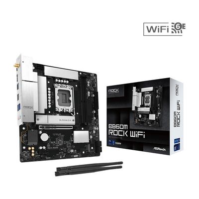 ASRock  B860M Rock WiFi (B860 1851 MicroATX) 