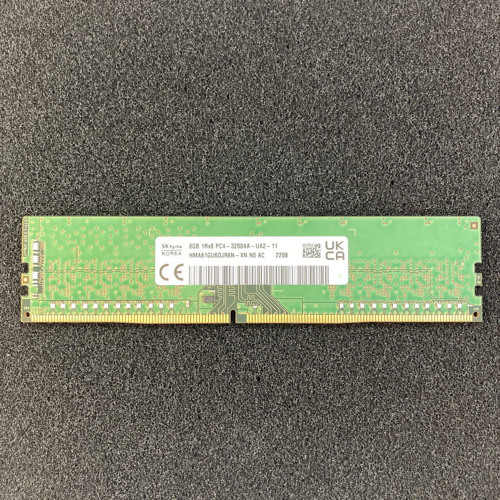 中古 PC4-25600 8GB デスクトップ用(DDR4-3200) 140727 （352646