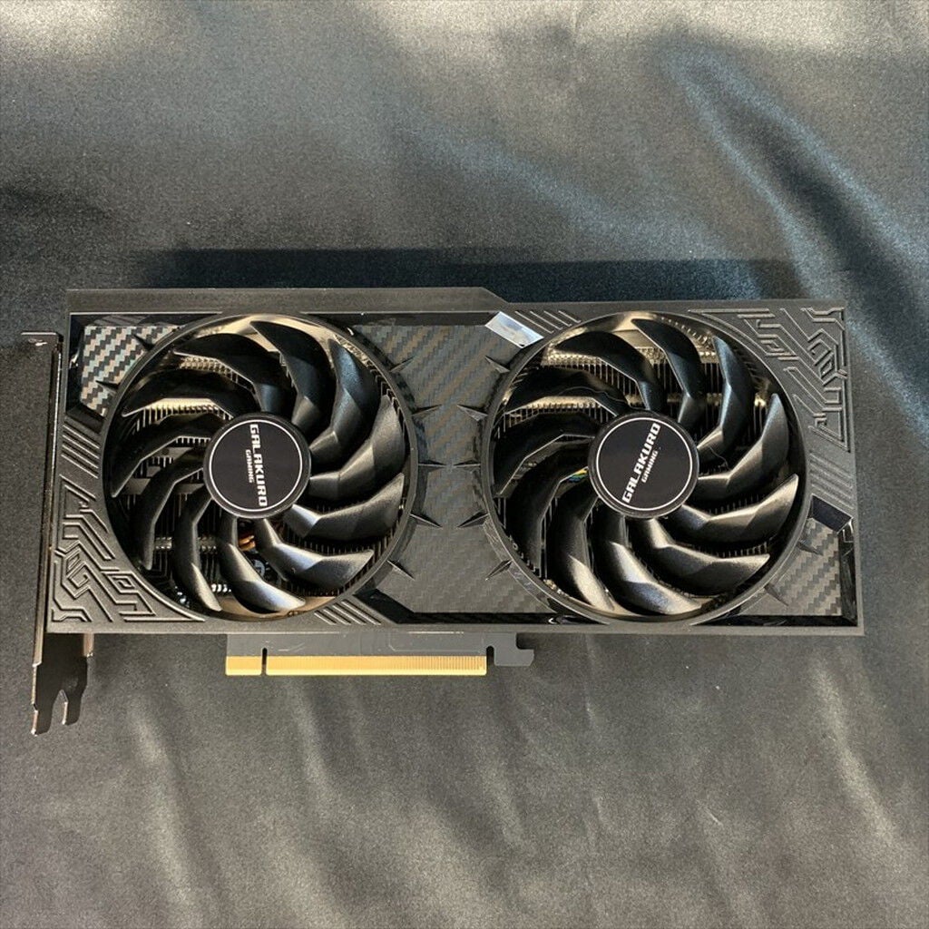 中古 玄人志向 GALAKURO GAMING GG-RTX4060Ti-E8GB/OC/DF（RTX4060Ti