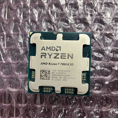 【鹿児島店】中古  AMD Ryzen 7 7800X3D (AM5/4.2/104M/C8/T16/120W) 157139 
